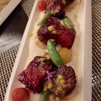 Raya - Scallops delicious 5/5 love the bites of pork belly! - Seafood Near Me - Dana Point, California