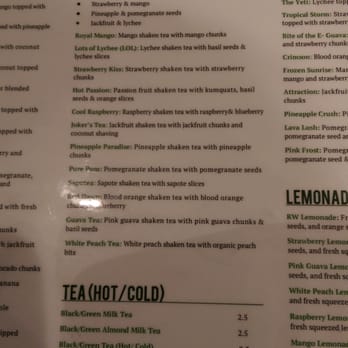 Roasting Water - Fruit tea and tea menu - Coffee & Tea Near Me - Westminster, California Roasting Water - Fruit tea and tea menu - Coffee & Tea Near Me - Westminster, California