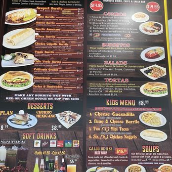 Las Fajitas - Menu as of 5/5/26 - Mexican Near Me - Lake Forest, California Las Fajitas - Menu as of 5/5/26 - Mexican Near Me - Lake Forest, California