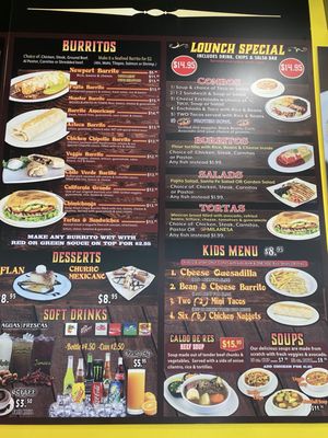 Menu photo 5 Las Fajitas Lake Forest, CA Menu photo 5 Las Fajitas Lake Forest, CA