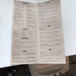 Menu Menu