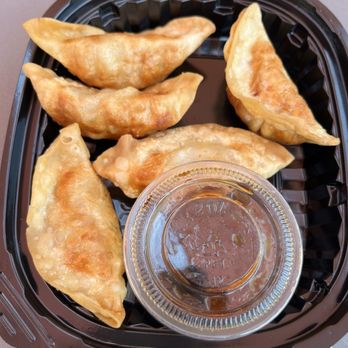 Teriyaki City Grill - We also got a free order of dumplings (5 pieces) with Yelp check-in! - Japanese Near Me - Pleasanton, California Teriyaki City Grill - We also got a free order of dumplings (5 pieces) with Yelp check-in! - Japanese Near Me - Pleasanton, California