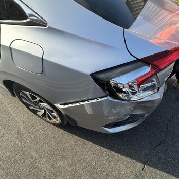 The Accident Guys - Angled view of car damage - Personal Injury Law Near Me - Torrance, California The Accident Guys - Angled view of car damage - Personal Injury Law Near Me - Torrance, California