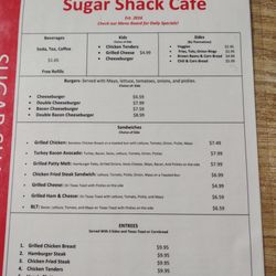 West Fork Cafe - Lunch menu