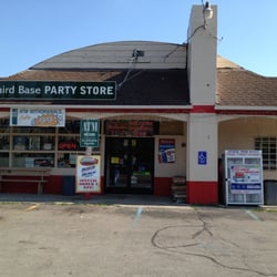 Third Base Party Store - Front View Of The Store