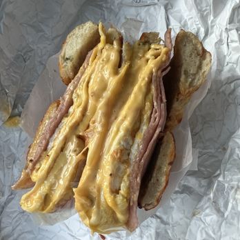 H&H Bagels - Taylor Ham, Egg & Cheese on Jalapeo Cheddar Bagel - Bagels Near Me - Washington, DC, District of Columbia H&H Bagels - Taylor Ham, Egg & Cheese on Jalapeo Cheddar Bagel - Bagels Near Me - Washington, DC, District of Columbia