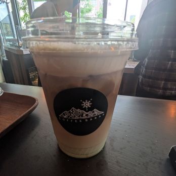 Coffee Sarap - Iced pandan latte - Coffee & Tea Near Me - Denver, Colorado