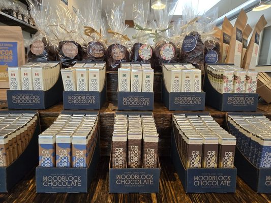 Woodblock Chocolate by null Woodblock Chocolate by null