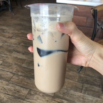 Gotcha Tea - Signature Milk Tea with grass jelly - Bubble Tea Near Me - San Diego, California