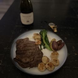 Vazquez Meats - Australian wagyu ribeye and Hokkaido scallops