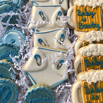 Sugared and Iced - Delicious cookies out on display - Desserts Near Me