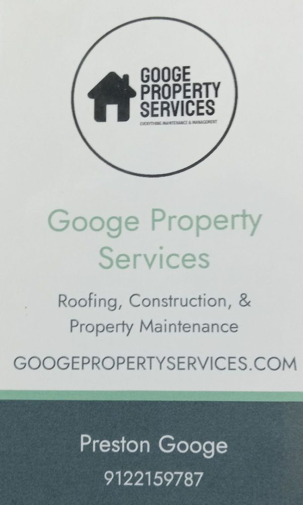 Slide of Googe Property Services