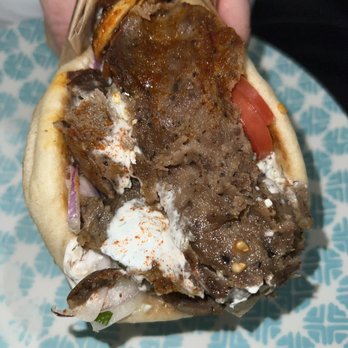 Nick The Greek - Beef/Lamb Gyro with extra Meat. - Greek Near Me - Olathe, Kansas Nick The Greek - Beef/Lamb Gyro with extra Meat. - Greek Near Me - Olathe, Kansas