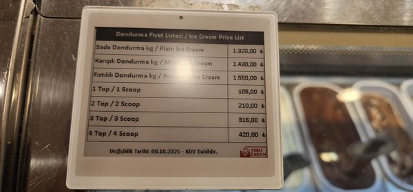 Menu photo 2 Mado Istanbul, 34 Menu photo 2 Mado Istanbul, 34
