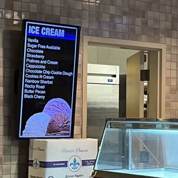 Sidewalk Cafe - 03/03/2024 ice cream flavors - Cafes Near Me - Laughlin, Nevada