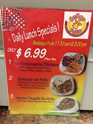 Menu photo 8 Señor Pollo Garden Grove, CA