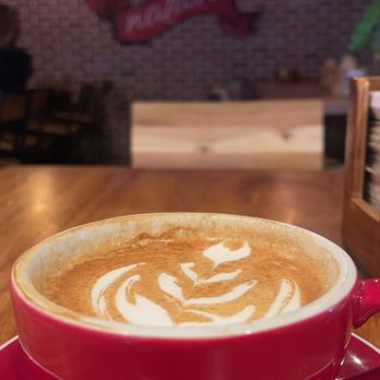 Java Nation - Zesty cardamom latte: winter spices & orange zest - Coffee & Tea Near Me - N. Bethesda, Maryland