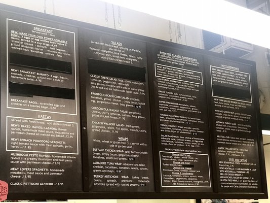 Menu photo 5 Prontos' Gourmet Market Carlsbad, CA Menu photo 5 Prontos' Gourmet Market Carlsbad, CA