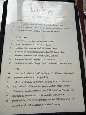 Menu photo 1 The Wild Fig Aspen, CO