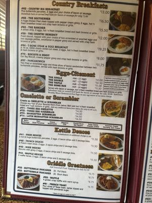 Menu photo 2 Kettle Restaurant Bryan, TX