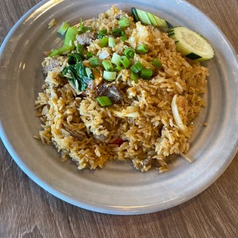 Siam Station - Siam fried rice with filet mignon - Thai Near Me - Irvine, California
