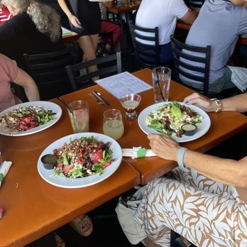Perfect Pear Bistro - Quinoa salad, strawberry salad and Cobb salad. One mocktail and two cocktails. Delicious! - New American Near Me - Tempe, Arizona