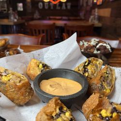 Outlaw Saloon - Southwestern egg rolls