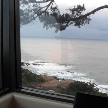 Pacific's Edge Restaurant - Pacific's Edge - view from the corner table - Seafood Near Me - Carmel, California Pacific's Edge Restaurant - Pacific's Edge - view from the corner table - Seafood Near Me - Carmel, California