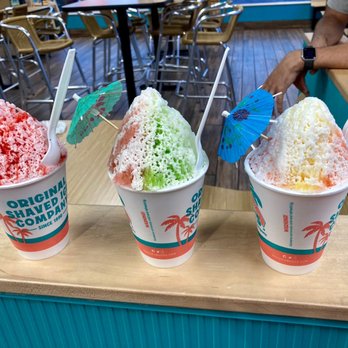 Bahama Buck's - Provo - three different flavors of ice cream - Shaved Ice Near Me - Provo, Utah Bahama Buck's - Provo - three different flavors of ice cream - Shaved Ice Near Me - Provo, Utah