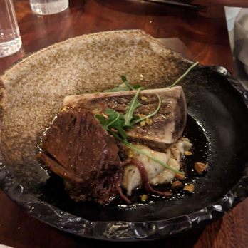 Tavern 157 - Braised Short Rib & Bone Marrow truffle mashed potato & kalbi glaze - Lounges Near Me - Flushing, New York