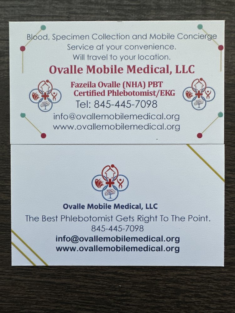 OVALLE MOBILE MEDICAL Bardonia, New York Home Health Care Phone