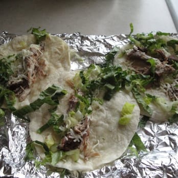 Chipotle Mexican Grill - Carnitas Tacos with just lettace and cheese. Where's the meat. - Mexican Near Me - Centennial, Colorado Chipotle Mexican Grill - Carnitas Tacos with just lettace and cheese. Where's the meat. - Mexican Near Me - Centennial, Colorado