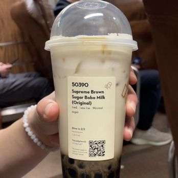 Heytea - Supreme Brown Sugar Boba Milk - Bubble Tea Near Me - New York, New York Heytea - Supreme Brown Sugar Boba Milk - Bubble Tea Near Me - New York, New York
