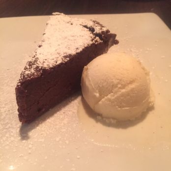 Gianmarco's Restaurant - Flourless Chocolate Torte with Vanilla Gelato ($8) - Italian Near Me - Birmingham, Alabama Gianmarco's Restaurant - Flourless Chocolate Torte with Vanilla Gelato ($8) - Italian Near Me - Birmingham, Alabama