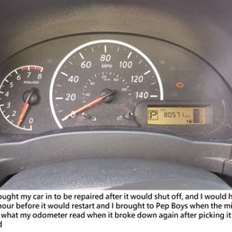 Check engine light on again after repair at PEP BOYS Check engine light on again after repair at PEP BOYS