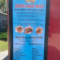 El Rinconcito De Groesbeck - Menu