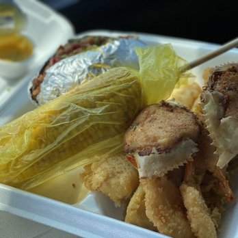 Captain D's - a tray of food on a table - Seafood Near Me - Forsyth, Georgia