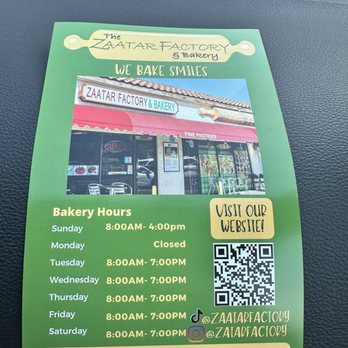 Zaatar Factory and bakery - Hours and website - Middle Eastern Near Me - Burbank, California Zaatar Factory and bakery - Hours and website - Middle Eastern Near Me - Burbank, California