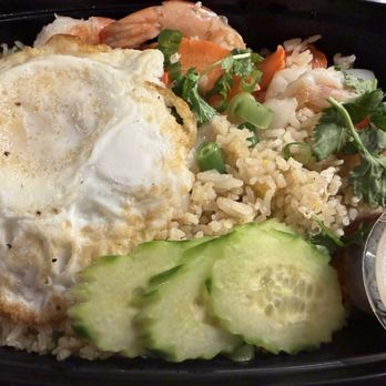 Moon's Thai & Myanmar Cuisine - Thai Shrimp Fried Rice - Thai Near Me - Rochester, New York Moon's Thai & Myanmar Cuisine - Thai Shrimp Fried Rice - Thai Near Me - Rochester, New York
