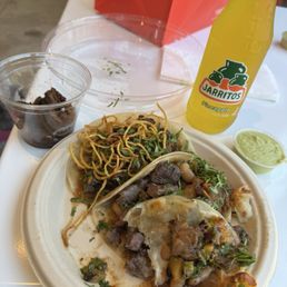 Don't forget a Mexican Jarrett's soda or a Mexican Coke with real sugar!  #Organic