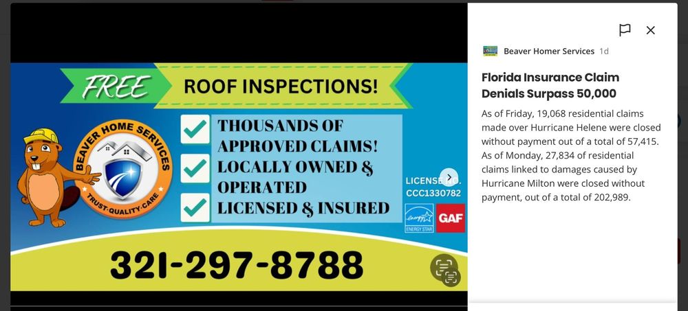 Slide of Beaver Home Services