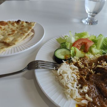 Butter Chicken Blockbuster - Goat curry with side of fresh naan - Indian Near Me - Vallejo, California Butter Chicken Blockbuster - Goat curry with side of fresh naan - Indian Near Me - Vallejo, California