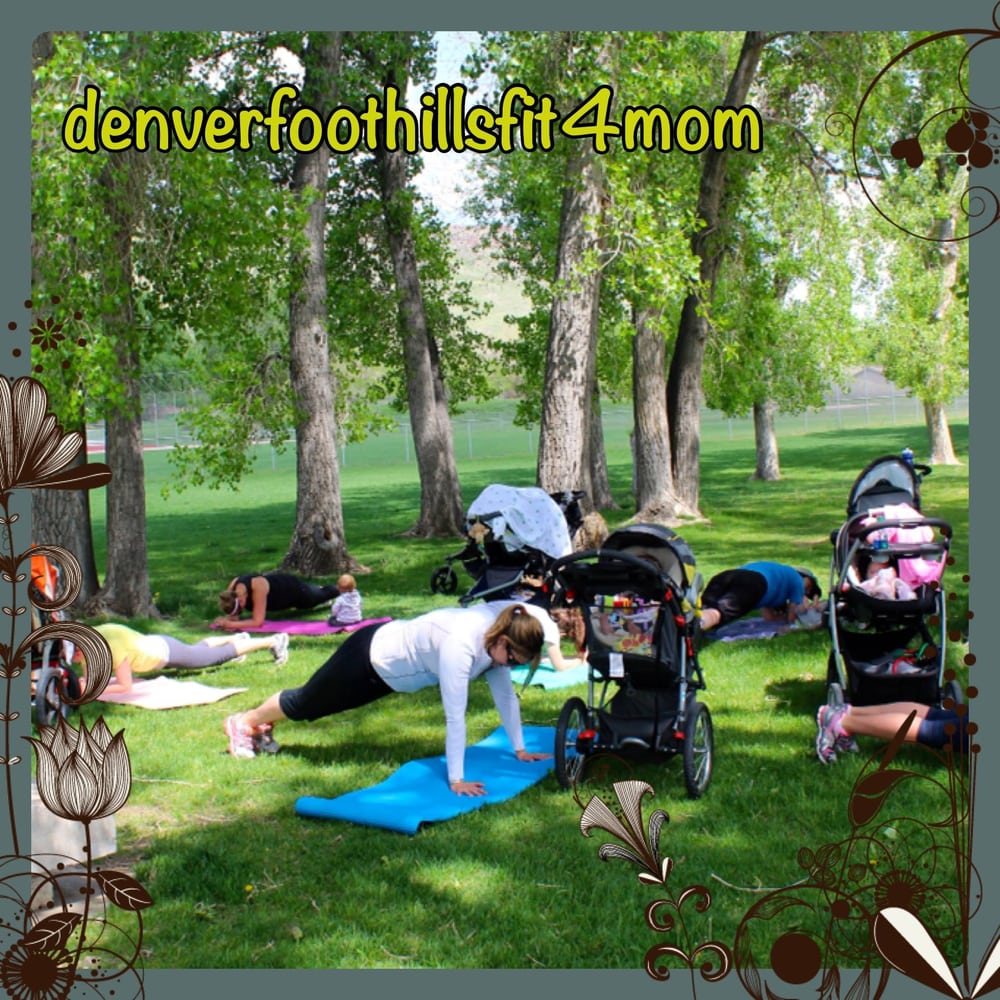 Fit4Mom Denver Foothills Logo