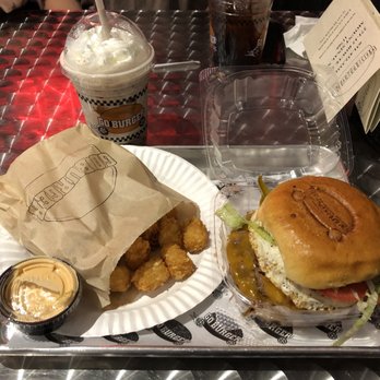 Go Burger - My Super Healthy Mega Meal - Burgers Near Me - Mount Sinai, New York