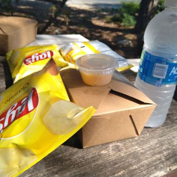 The Overlook Cafe - Meal comes with drink and chips. - American Near Me - Glen Rose, Texas The Overlook Cafe - Meal comes with drink and chips. - American Near Me - Glen Rose, Texas