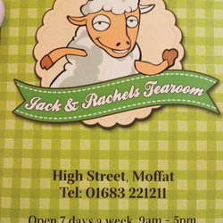 Jack & Rachel's Tea Room - Jack & Rachel's Cafe Menu