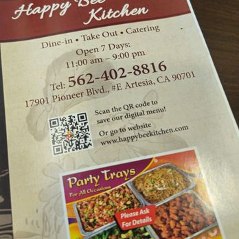 Happy Bee Kitchen - Chinese Near Me - Artesia, California Happy Bee Kitchen - Chinese Near Me - Artesia, California