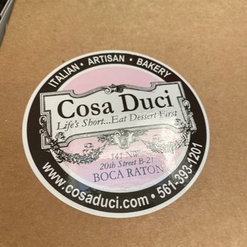 Cosa Duci Italian Bakery - Bakeries Near Me - Boca Raton, Florida Cosa Duci Italian Bakery - Bakeries Near Me - Boca Raton, Florida