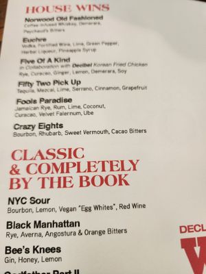 Menu photo 3 According To Hoyle Norwood, OH