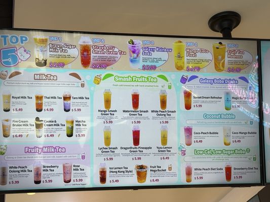 Menu photo 2 Boba Cucue Leander, TX